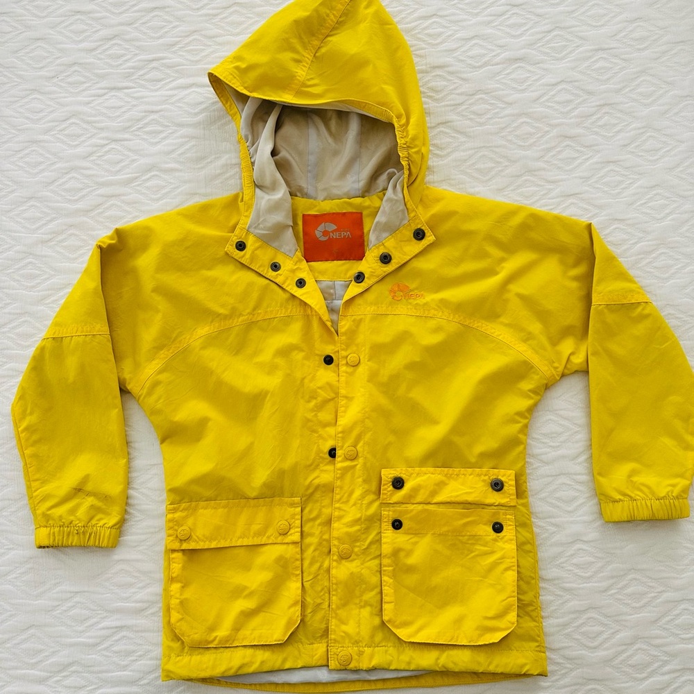Adorable Yellow NEPA Raincoat for All-Weather Protection - Kids 4T